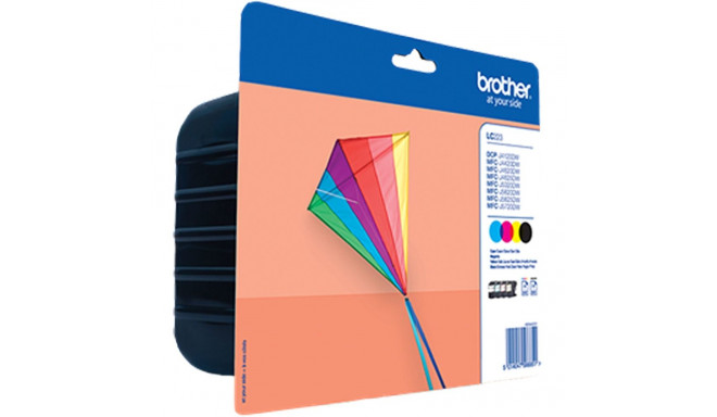 Brother LC-223 väärtuspakett BK/C/M/Y