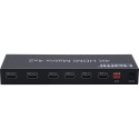 PremiumCord HDMI matrix switch 4:2 with audio, resolution 4Kx2K