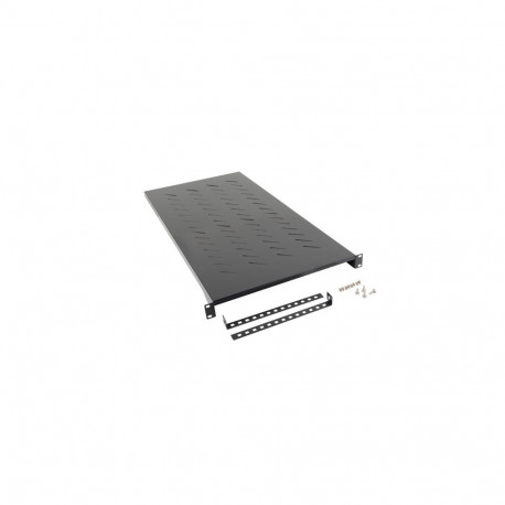 Lanberg fikseeritud riiul 19" 1200mm (1U/483x910mm, maksimaalne kandevõime kuni 25kg, 4-punkti kinni