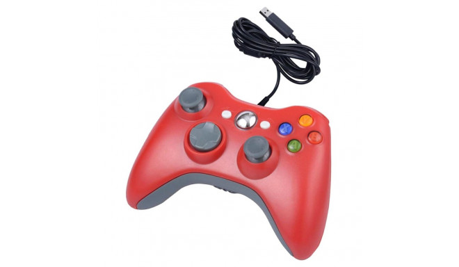 KX13C PAD DO PC DUAL SHOCK XBOX STYL RED
