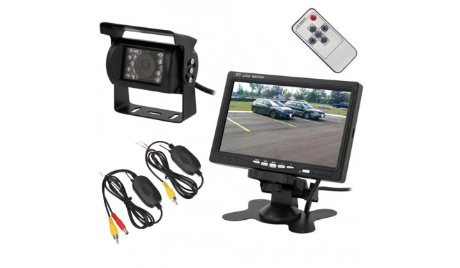 Wireless rear camera LCD 7" AK307