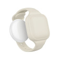 Locator compatible with Apple Find My Hoco E91E bracelet type gray