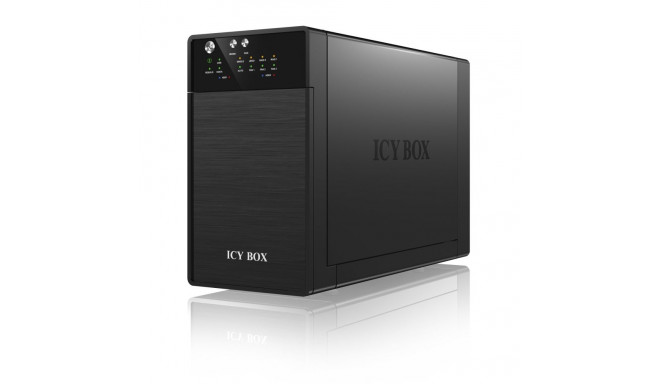 ICY BOX IB-RD3620SU3 black 2x3.5 inch