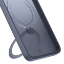 3mk Smoke Case Mag&Stand for Apple iPhone 16E - black