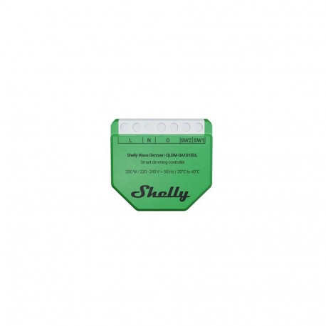 Shelly Wave Dimmer EU LR Smart Dimming Controller Green