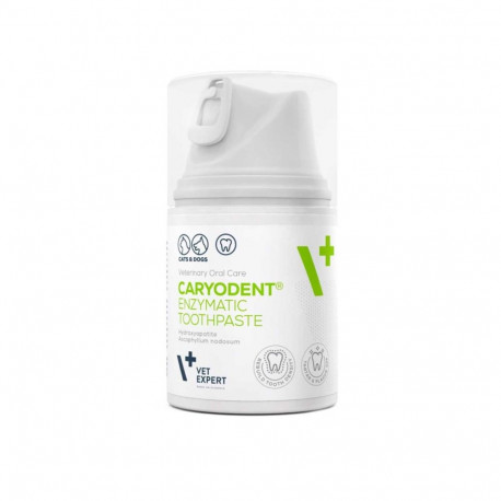 VETEXPERT Caryodent Enzymatic Toothpaste - enzymatic toothpaste for dogs and cats - 50 ml