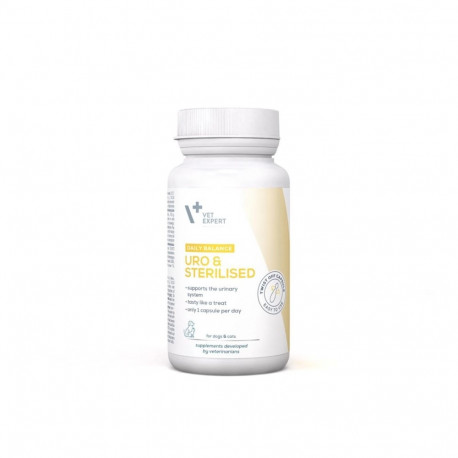 VETEXPERT Uro & Sterilised toidulisandid koertele ja kassidele 30 tk