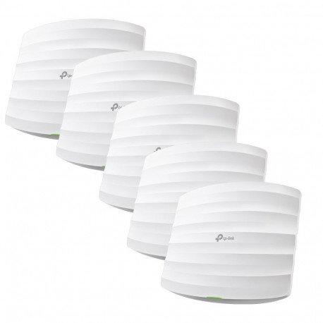 TP-Link traadita juurdepääsupunktid EAP245(5-PACK) 1750Mbit/s PoE-toide, valged