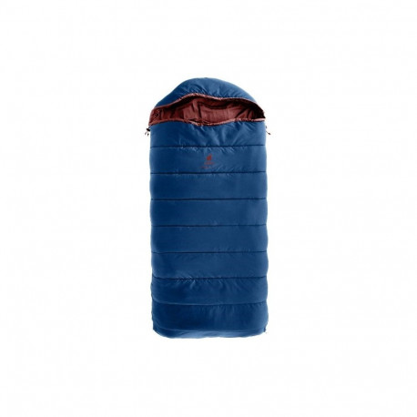Deuter children's sleeping bag Starlight SQ (130-170 cm) - nightblue/redwood