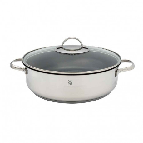 WMF frying pan coated 28 cm glass lid
