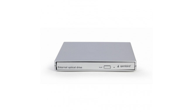 Gembird DVD-USB-021-SV External USB DVD drive, silver