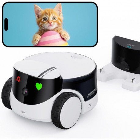 Enabot Family Robot IP kaamera | ROLA PetPal | 5 MP | micro SD, max. 256GB