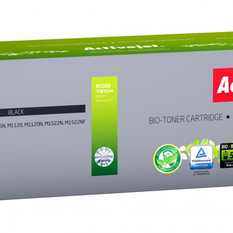 BIO Activejet ATH-36NB toner for HP, Canon printers, Replacement HP 36A CB436A, Canon CRG-713; Supre