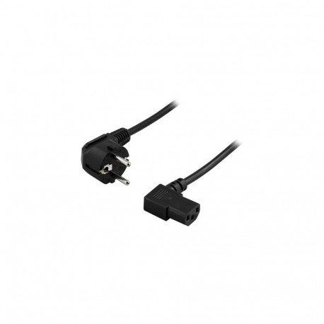 Deltaco DEL-110B power cable Black 3 m CEE7/7 IEC C13