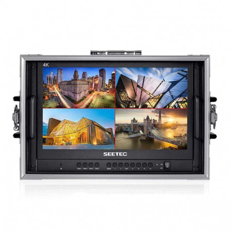 SEETEC 15,6" ATEM156 CO Live Streaming Broadcast Monitor Case included