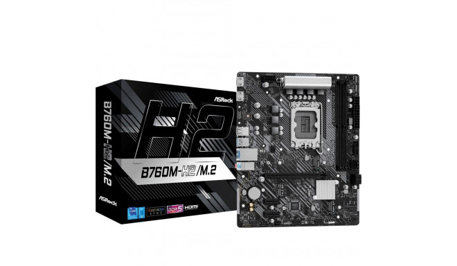 B760M-H2/M.2 s1700 2DDR5 DP/HDMI mATX