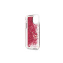 Guess GUHCN58GLHFLRA iPhone 11 Pro 5.8" raspberry hard case Glitter Hearts