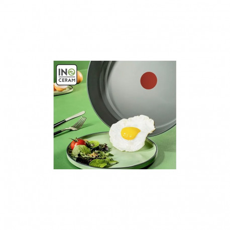 TEFAL Pan | C4260443 | Frying | Diameter 24 cm | Suitable for induction hob | Fixed handle | Grey