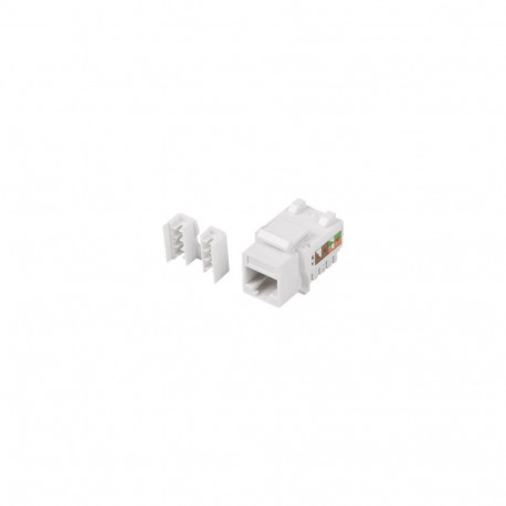 Lanberg keystone moodul RJ45–LSA CAT.6, UTP KSU6-1090 valge