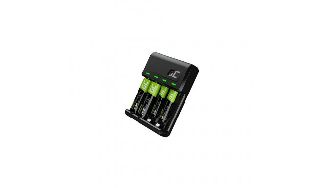 Green Cell GC VitalCharger and 2xAA 2000mAh 2xAAA 800mAh