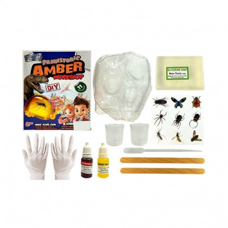 Zestaw Kreatywny Prehistoria Stwórz Bursztyn Owady
