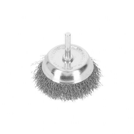 Szczotka doczołowa z dr.st.fal. fi= 60mm,trzpień 6mm proline