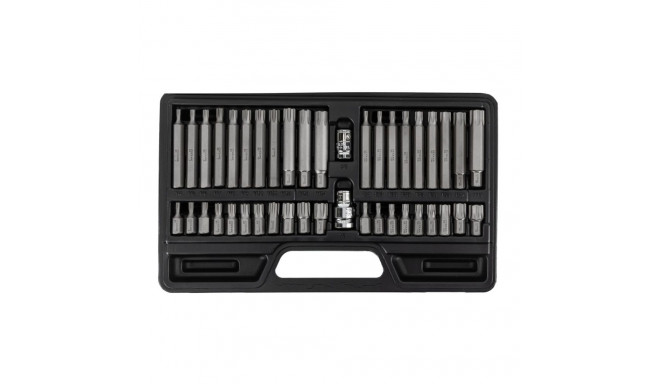 Zestaw końcówek 10mm, ribe m4-m14,l=30/75mm,42szt. proline