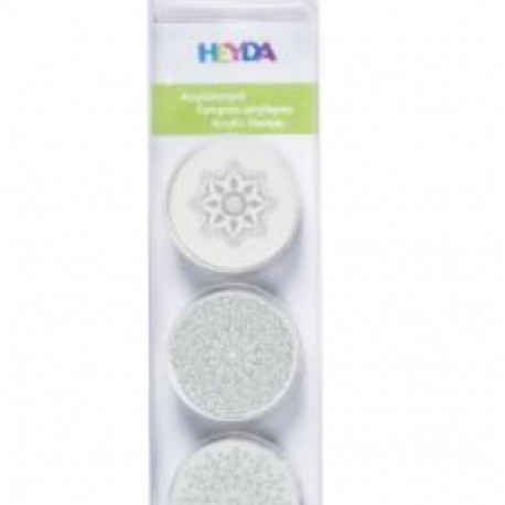 Tempel -akrüül, 3-ne komplekt Crystals 1, Heyda