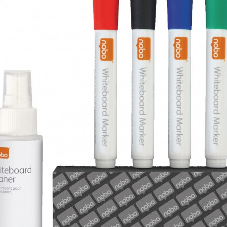 Valgetahvli puhastuskomplekt NOBO Whiteboard Cleaning Kit