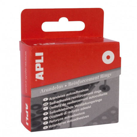 Etikett iseliimuv APLI augutugevdus 13mm  valge 500tk/pk, Ref.07111