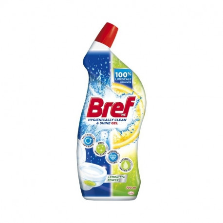 WC Puhastusvahend BREF Gel Lemonitta Power 700ml