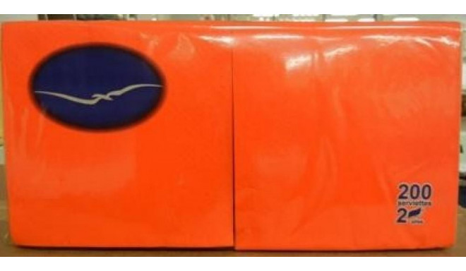Salvrätik 24x24cm 200tk/pk 2-kihiline (oranž)