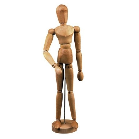 Modell-nukk 30cm mees