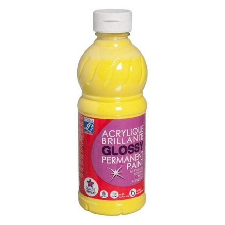 Akrüülvärv 500ml 153 primary yellow Glossy C&Co