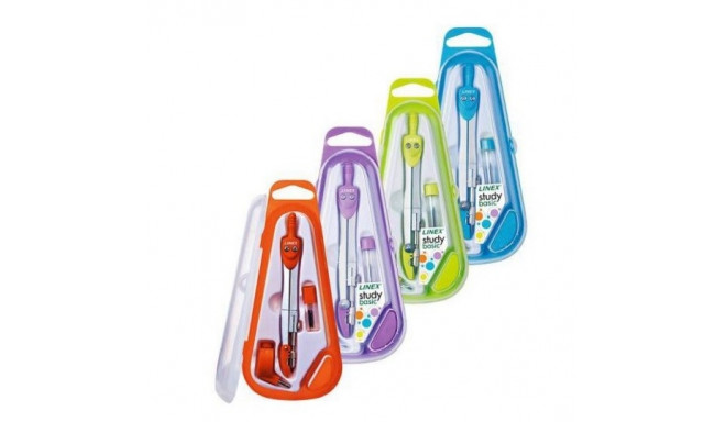 Sirkel Linex 950 Study Basic,120mm, värv.assortii, kompl.