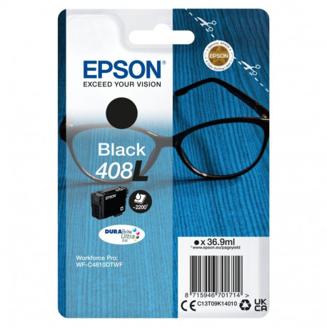 EPSON 408L DURABrite Ultra Ink, Black