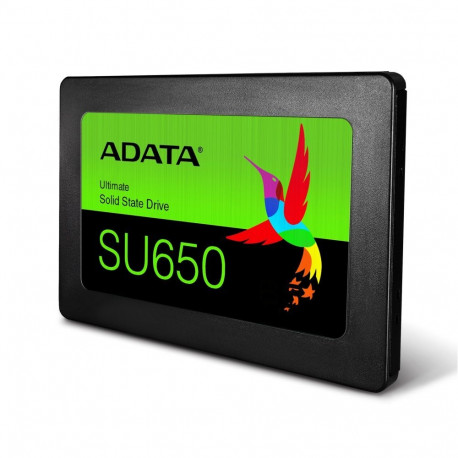 ADATA Ultimate SU650 3D NAND SSD 480 GB, SSD form factor 2.5, SSD interface SATA, Write speed 450 MB