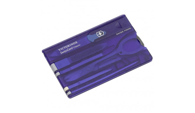 Victorinox SWISSCARD sinine läbipaistev