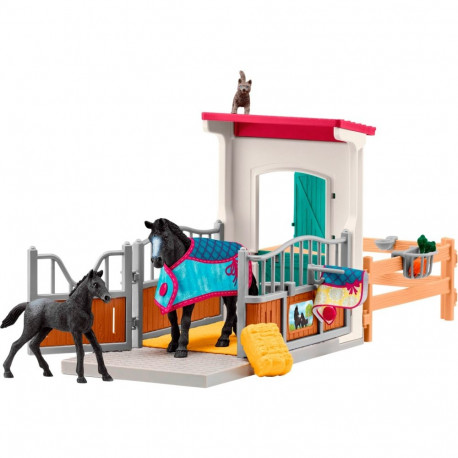 Horse Club Pferdebox mit Stute und Fohlen