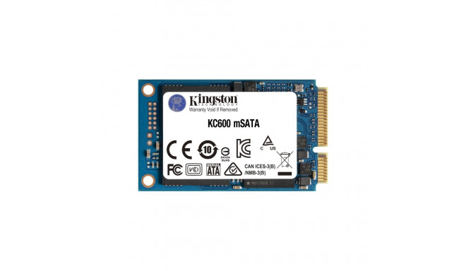Kingston SSD 256GB 500/550 KC600MS mSA