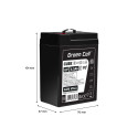 Battery AGM VRLA 6V 4,5Ah IP54
