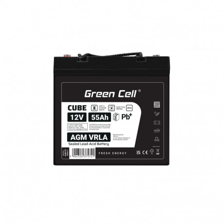AGM VRLA 12V 55Ah IP54 aku