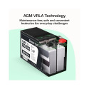 Battery AGM VRLA 6V 4,5Ah IP54