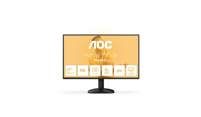 AOC 27B31H 27" IPS FHD 16:9 120 Hz 1 ms 1920 x 1080 pikslit 300 cd/m² 1 HDMI-port must monitor
