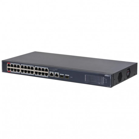 Switch|DAHUA|DH-SG4028LP|26xGigabit Ethernet (copper) ports quantity|2xSFP module slots quantity|4xP