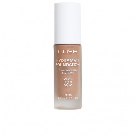 GOSH jumestuskreem HYDRAMATT SPF15 30ml, #01-medium dark red