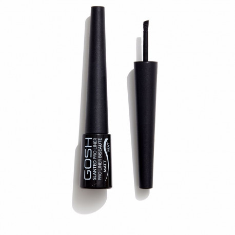 GOSH SLANTED pro liner eyeliner #002- matt black 3 ml