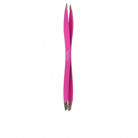 BETER DUPLY pinza depilar de doble punta fina/oblicua #fucsia 1 u