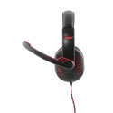 ESPERANZA GAMING HEADSET CROW RED