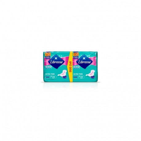 LIBRESSE Hügieeniside Invisible Super Wing Duopakk 3mm, 16tk (2 tk)